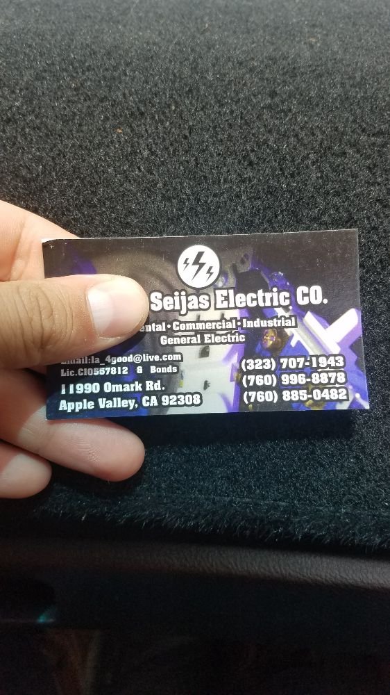Slide of Seijas Electric