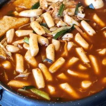 Hoban Korean Restaurant - Tteok-bokki (closer view) - Korean Near Me - Eagan, Minnesota