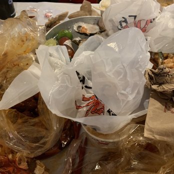 The Boiling Crab - The aftermath... - Seafood Near Me - Honolulu, Hawaii The Boiling Crab - The aftermath... - Seafood Near Me - Honolulu, Hawaii