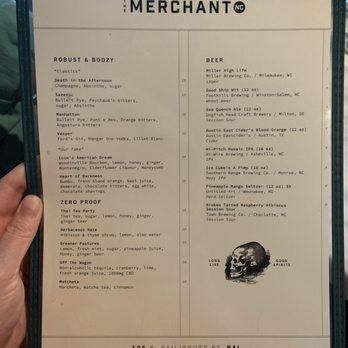 The Merchant NC - Cocktail Bars Near Me - Raleigh, North Carolina