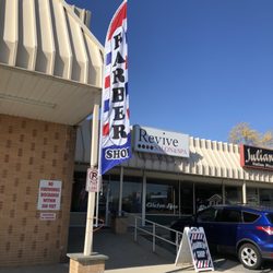 Barbershop at Revive Salon And Spa - Outside view of Revive salon spa and barbershop