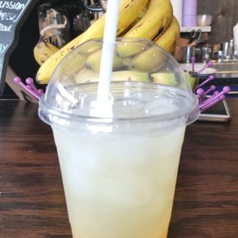 Purple Penguin Cafe - Honey passionfruit lemonade - Coffee & Tea Near Me - Toronto, Ontario