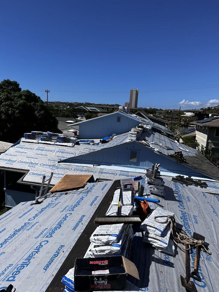 Slide of Gold Pacific Roofing