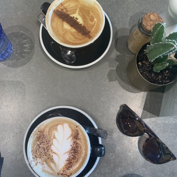 Five5eeds - Top: turmeric latte, bottom: mocha - Coffee & Tea Near Me - Park City, Utah Five5eeds - Top: turmeric latte, bottom: mocha - Coffee & Tea Near Me - Park City, Utah