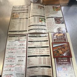Bell's Greek Pizza - Menu