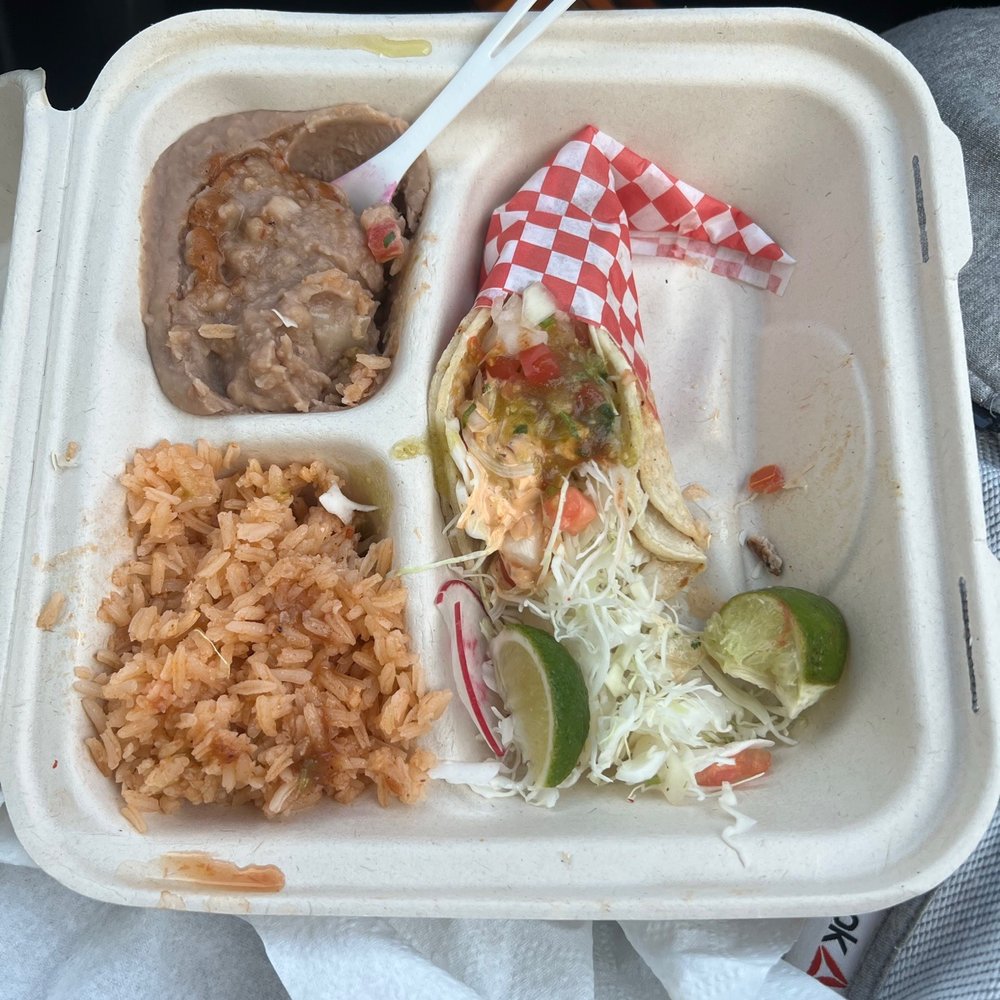 Fillo’s - Delicious Fish Tacos...I had to eat one before taking the picture. - Mexican Near Me - Kapaa, Hawaii