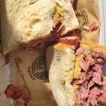 Austin Cho Kitchen - Pastrami Sandwich RAC style it was Chooooo delicious.. Barbecue style.. Not deli style.. - Korean Near Me - Hackensack, New Jersey