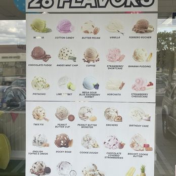 Crafted Cone Ice Cream & Desserts - A menu of choices - Ice Cream & Frozen Yogurt Near Me - Placentia, California