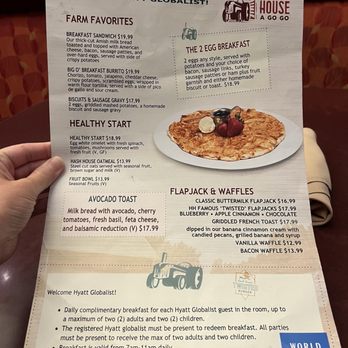Hash House A Go Go - 2024 August 13 menu for Hyatt Globalist - New American Near Me - Las Vegas, Nevada Hash House A Go Go - 2024 August 13 menu for Hyatt Globalist - New American Near Me - Las Vegas, Nevada