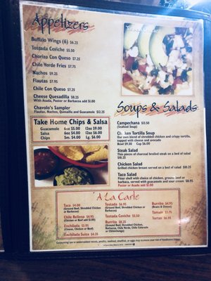 Menu photo 5 Chavalos Mexican Restaurant Del Norte, CO