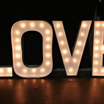 VMA Party Rentals - Giant lighted LOVE sign! Perfect for weddings and other love-themed events! Each letter is 32 inches tall x 24 inches wide. - Party Equipment Rentals Near Me - San Dimas, California VMA Party Rentals - Giant lighted LOVE sign! Perfect for weddings and other love-themed events! Each letter is 32 inches tall x 24 inches wide. - Party Equipment Rentals Near Me - San Dimas, California