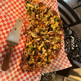 Dough Boys Pizzeria - Vegan 16" Farmhouse veggie with vegan pepperoni - Pizza Near Me - Clovis, California Dough Boys Pizzeria - Vegan 16" Farmhouse veggie with vegan pepperoni - Pizza Near Me - Clovis, California