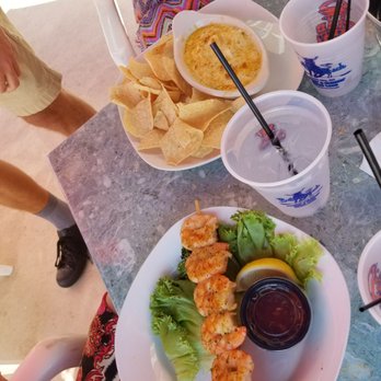 Bull on the Beach - Shrimp Skewer and Crab Dip - Seafood Near Me - Ocean City, Maryland Bull on the Beach - Shrimp Skewer and Crab Dip - Seafood Near Me - Ocean City, Maryland