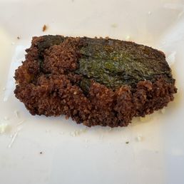 Burned Zucchini Log