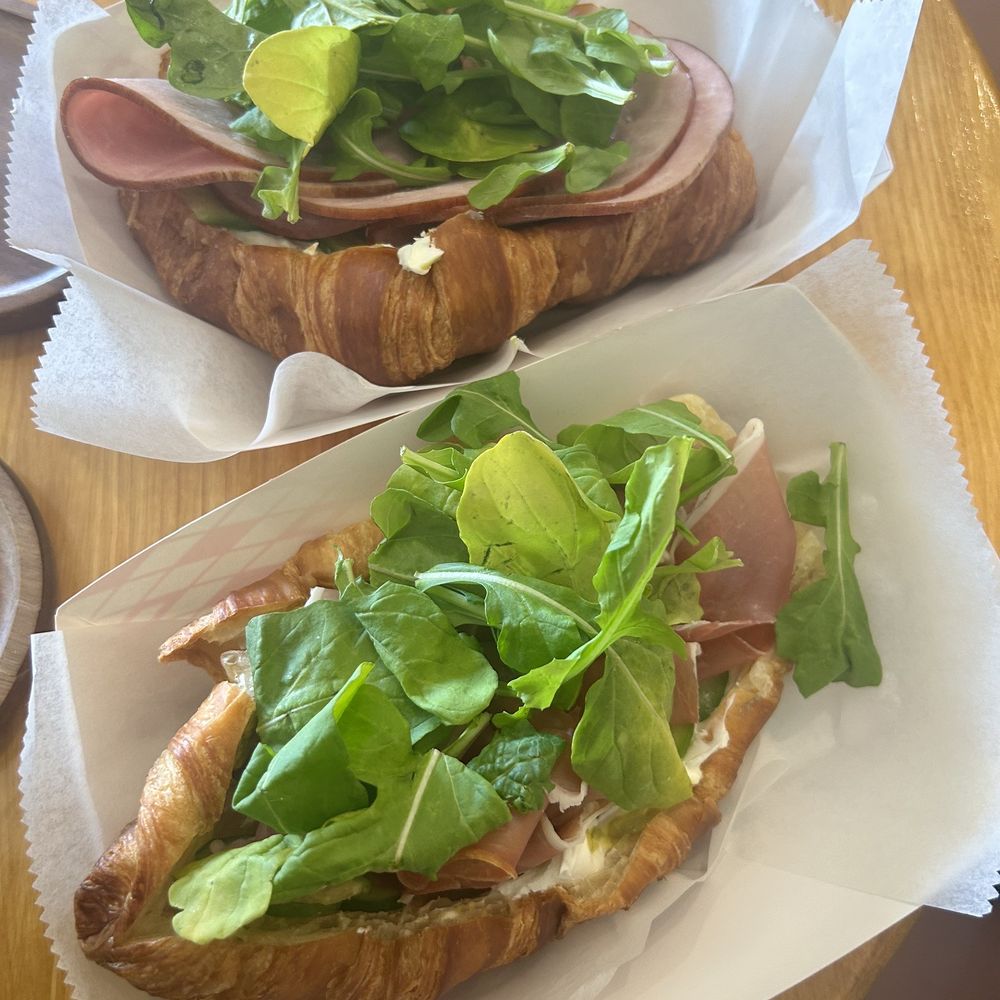 Soft Cafe - Ham & Prosciutto Sandwich with cucumber, avocado and greens, perfect balance! - Coffee & Tea Near Me - Hawthorne, California Soft Cafe - Ham & Prosciutto Sandwich with cucumber, avocado and greens, perfect balance! - Coffee & Tea Near Me - Hawthorne, California
