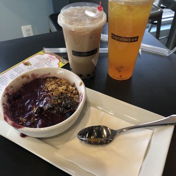 Royaltea - Black milk bubble tea, passion fruit mango green tea - Bubble Tea Near Me - Clarksville, Maryland Royaltea - Black milk bubble tea, passion fruit mango green tea - Bubble Tea Near Me - Clarksville, Maryland