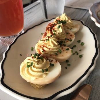 Haberdish - Smoked Deviled Eggs! - Southern Near Me - Charlotte, North Carolina Haberdish - Smoked Deviled Eggs! - Southern Near Me - Charlotte, North Carolina