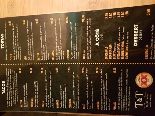 T & T Tacos and Tortas - Mexican resto- bar by null