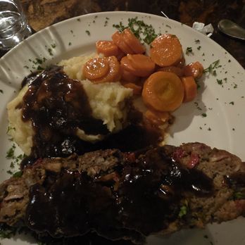 The Phoenix at 269 - Meatloaf, Mashed potatoes and carrots - New American Near Me - Buffalo, New York
