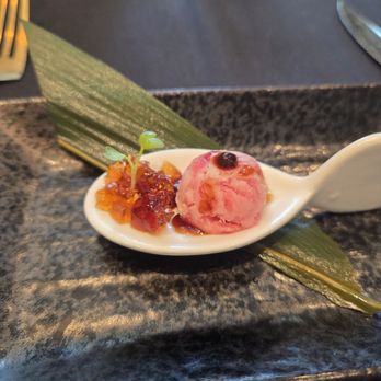 Omaniku - A5 wagyu amuse - Asian Fusion Near Me - San Gabriel, California