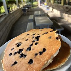 The Townhouse Restaurant - Blueberry pancakes