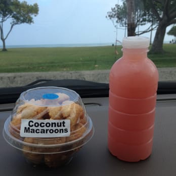 Waikane Fruit Stand - Super ono peanut butter macaroon and house-made guava juice - Fruits & Veggies Near Me - Kaneohe, Hawaii Waikane Fruit Stand - Super ono peanut butter macaroon and house-made guava juice - Fruits & Veggies Near Me - Kaneohe, Hawaii
