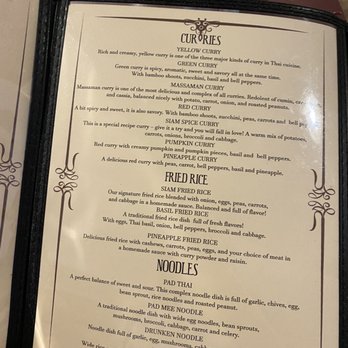 Siam Spice - 2021 menu - Thai Near Me - Longview, Washington