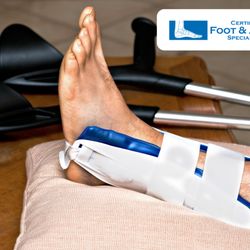 Certified Foot and Ankle Specialists - Broken ankle treatment