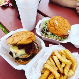 California Burger & Jalapeño Burger & Fries & Large Chocolate Malt California Burger & Jalapeño Burger & Fries & Large Chocolate Malt