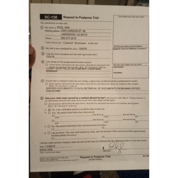 L'abri Management - L'Abri Management sending me falsified Court Documents Pt 2 (in hopes I dont show to court?) - Property Management Near Me - Downey, California
