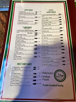 Menu photo 7 Biryani Tika Kabab Oakland, CA