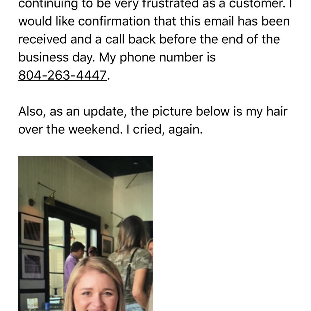 Salon Red Brookhaven - In case you didn't guess I did not want tips!!!! - Hair Salons Near Me - Atlanta, Georgia Salon Red Brookhaven - In case you didn't guess I did not want tips!!!! - Hair Salons Near Me - Atlanta, Georgia