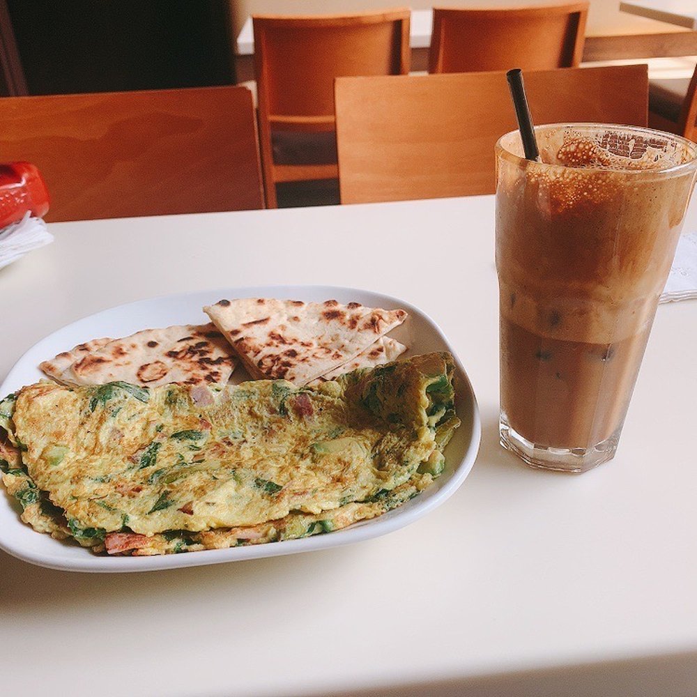 Omonia Cafe - Make your own Omelette Flavored Coffee - Bakeries Near Me - Brooklyn, New York Omonia Cafe - Make your own Omelette Flavored Coffee - Bakeries Near Me - Brooklyn, New York