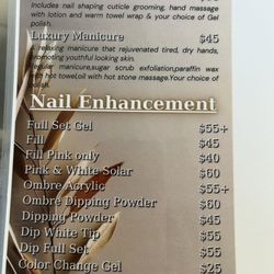 K & M Nails - Prices