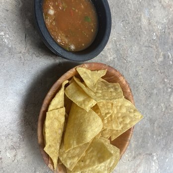 Casa Mota - Chips and house salsa. - Mexican Near Me - Riverside, California