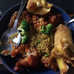 Good Flavors Chinese Restaurant - Sesame chicken, orange chicken, sweet & sour chicken. fried rice. eggroll, crab rangoons