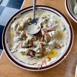 Bo’s - Bo's Falafel Bar - Hummus. House-made. Not Recommended.