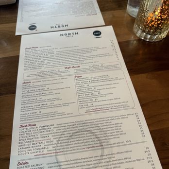 North Italia - Menu - Italian Near Me - Tempe, Arizona