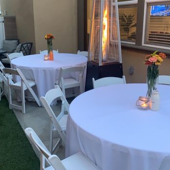 SR Party Rentals - Patio heater, tables and chairs. Linens as well - Party Equipment Rentals Near Me SR Party Rentals - Patio heater, tables and chairs. Linens as well - Party Equipment Rentals Near Me