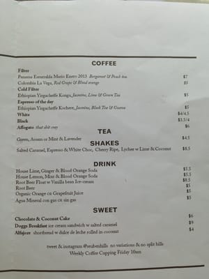 Menu photo 5 Reuben Hills Surry Hills, NSW