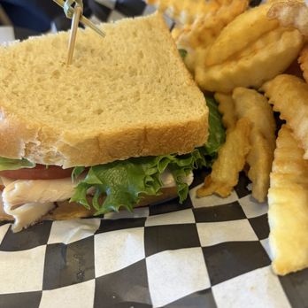 Just a Small Town Grill - Deli sandwich with turkey - Salad Near Me - Morongo Valley, California