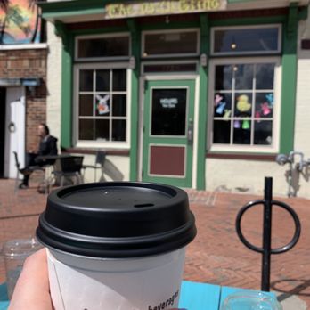 Daily Grind - Seating along Thames street - Coffee & Tea Near Me - Baltimore, Maryland
