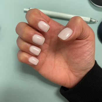 Lola Nails Bar - Dip Manicure - Off White Color - Nail Salons Near Me - Downey, California Lola Nails Bar - Dip Manicure - Off White Color - Nail Salons Near Me - Downey, California