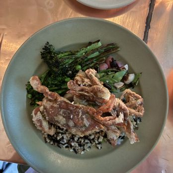 Bar Tizio - Soft shell crab, Spring 2025 - New American Near Me - New York, New York