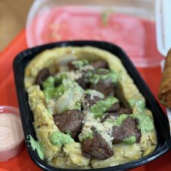 Michy's Chino Boricua - Mofongo Relleno de Churrasco