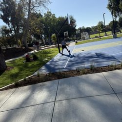 Old Orchard Park - One of the two basketball courts.