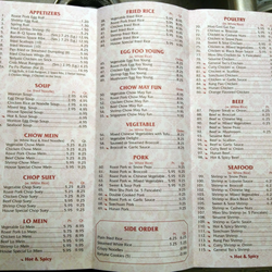 Open menu