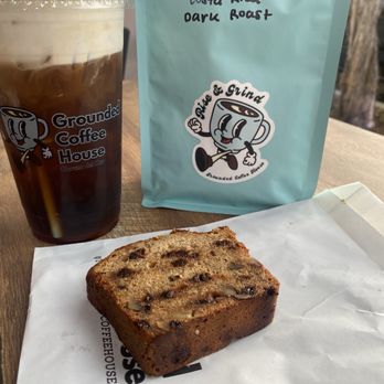 Grounded Coffee House - Ordered the cold brew with SF foam cold top and banana bread--both were excellent. - Coffee & Tea Near Me - Corona Del Mar, California Grounded Coffee House - Ordered the cold brew with SF foam cold top and banana bread--both were excellent. - Coffee & Tea Near Me - Corona Del Mar, California