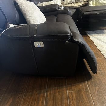 Three Sons Handyman and Renovations - This is the recliner before they fixed it. It would not go down very loud clicking and jamming - Handyman Near Me Three Sons Handyman and Renovations - This is the recliner before they fixed it. It would not go down very loud clicking and jamming - Handyman Near Me