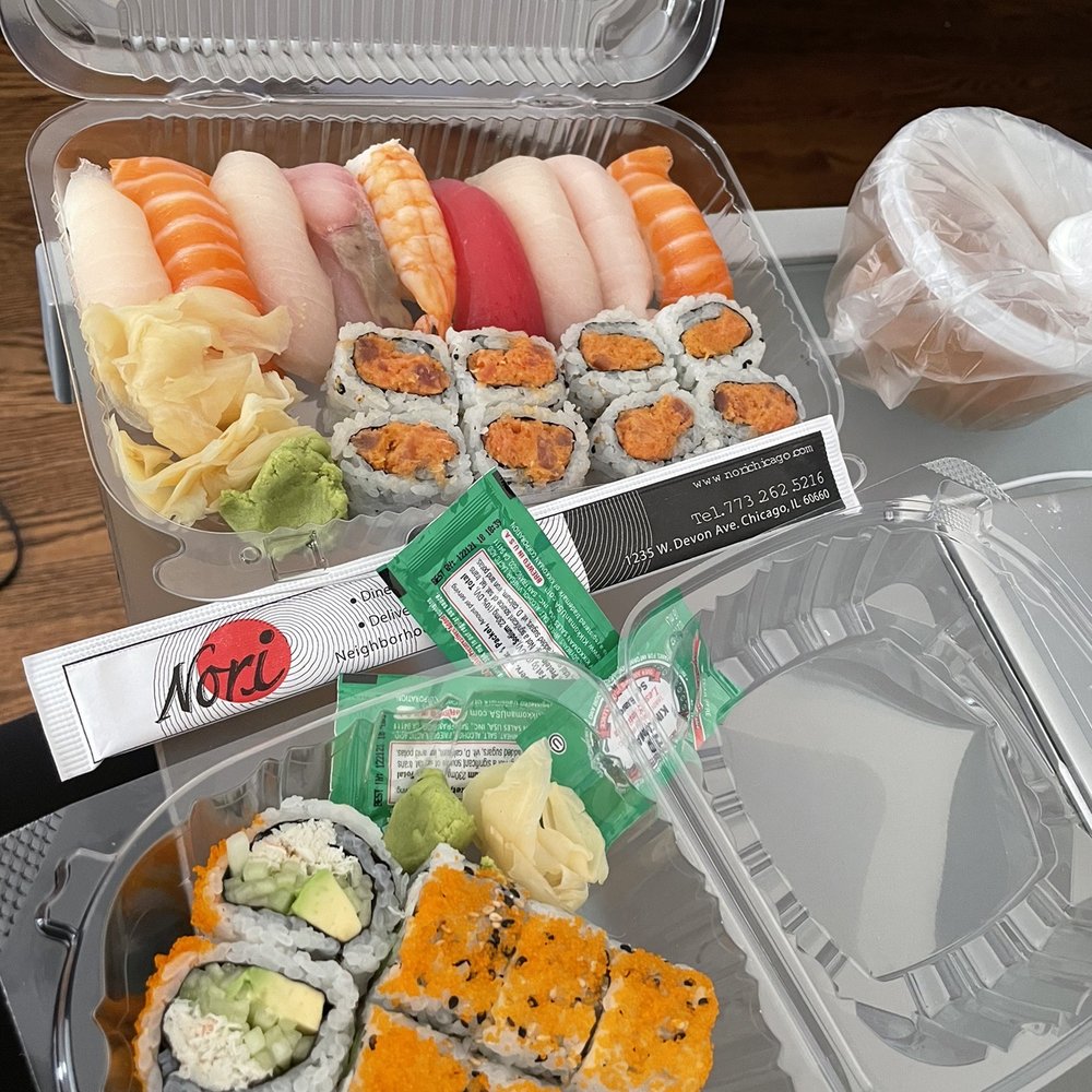 Nori Sushi - Edgewater - Nori Sashimi Matsu and California Maki - Sushi Bars Near Me - Chicago, Illinois Nori Sushi - Edgewater - Nori Sashimi Matsu and California Maki - Sushi Bars Near Me - Chicago, Illinois